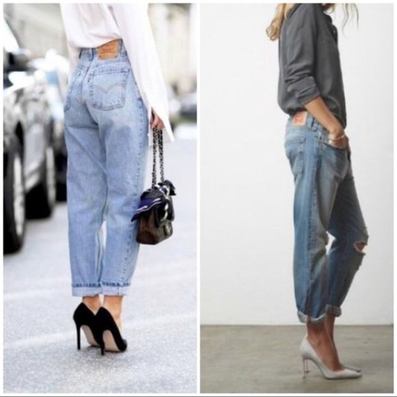 Levi's Denim - Vintage Levis Relaxed Tapered High Rise Jeans